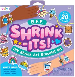 Ooly - Shrink-Its! D.I.Y. Shrink Art Bracelets Kit - B.F.F.