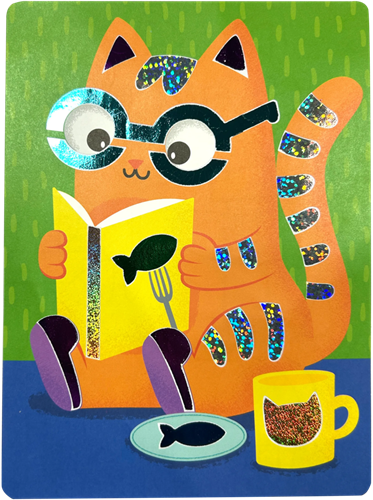 Ooly set de manualidades arte en foil gatos - diversión creativa 36 piezas-3