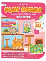 Ooly - Kit de Actividad Play Again Mini On The Go - Pet Play Land
