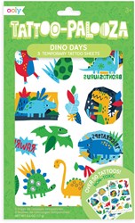 Ooly - Tattoo Palooza Tatuajes Temporales - Dino Days