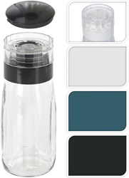 Excellent Houseware molinillo de pimienta vidrio 300ml - accesorio cocina transparente
