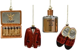 Decoris adorno navideño accesorios hombre plástico decoración árbol