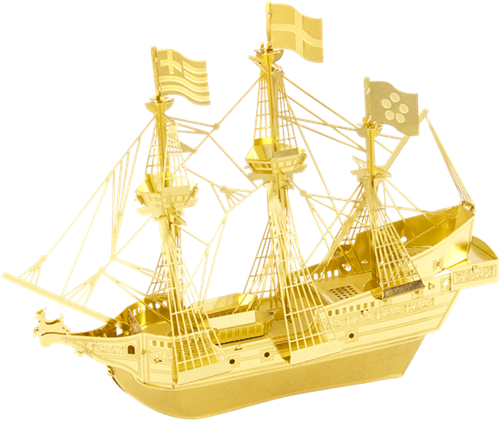Metal Earth - Golden Hind -Gold- - till end of stock