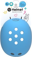 Yvolution casco infantil azul - casco ajustable para niños - casco bicicleta