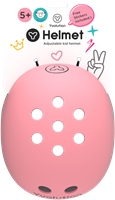 Yvolution casco infantil rosa - casco bicicleta ajustable para niños-2