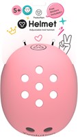 Yvolution casco infantil rosa - casco bicicleta ajustable para niños