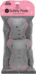 Yvolution protección anticaídas rosa para niños - seguridad