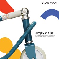 Yvolution patinete clásico verde - juguete duradero para niños-3