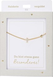 Depesche collar dorado - joya moderna para niños y adolescentes