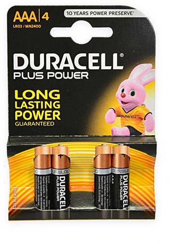 Duracell Plus Power AAA Batería de un solo uso Alcalino