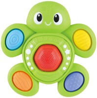 Play tortuga sensorial con luz y sonido - juguete educativo para bebés-2