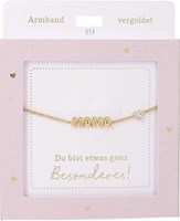 Depesche pulsera dorada Mama regalo para niñas y mujeres