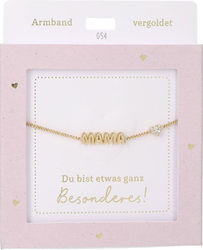 Depesche pulsera dorada Mama regalo para niñas y mujeres