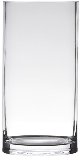 Cilindervaas glas Ø12xh25cm