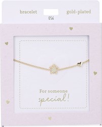 Depesche pulsera dorada Turtle Heart of Gold joya para mujer