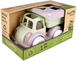 Viking Toys Ecoline - Camión de reciclaje formando soporte