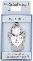 Depesche llavero ángel de la guarda 02 de marzo - amuleto de la suerte para niños