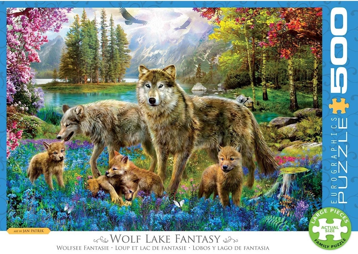 Eurographics Wolf Lake Fantasy (500 XL) PlanetHappy ES