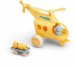Viking Toys helicóptero - juguete sostenible de plástico reciclado