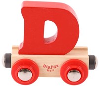 Bigjigs Letra Tren D-3