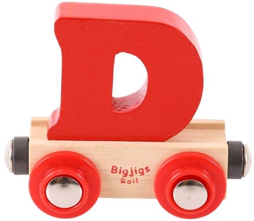 Bigjigs Letra Tren D-3