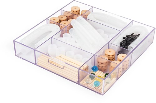 Guidecraft juguete STEM Inclined to Exploration Loose Parts set de construcción-2