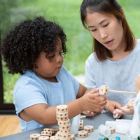 Guidecraft juguete STEM Inclined to Exploration Loose Parts set de construcción-3
