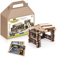Guidecraft set de bloques de construcción de madera - Big Branch Block Builders 125 piezas