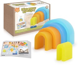 Guidecraft juguete educativo Discovery Stackers - Natural Tall Arch