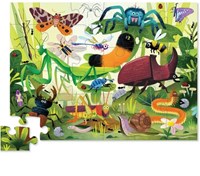 Crocodile Creek Vloerpuzzel Backyard Bugs - 36 piezas-2
