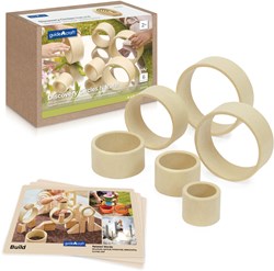 Guidecraft juguete educativo Discovery Circles - Cartón multicolor