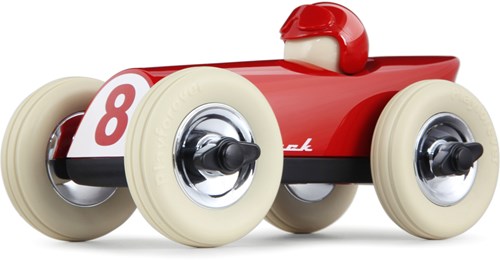Playforever coche de juguete Buck Rojo - vehículo de carreras duradero para niños-2