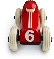 Playforever coche de juguete Buck Rojo - vehículo de carreras duradero para niños-3