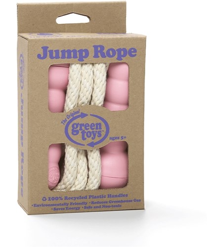 Green Toys cuerda para saltar rosa - juguete ecológico de plástico reciclado-2
