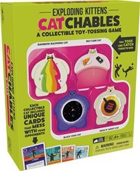 Exploding Kittens Catchables Core Set - Juego de lanzar y atrapar para niños