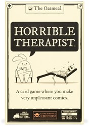 Exploding Kittens juego de cartas Horrible Therapist Extra Horrible Edition juego de fiesta