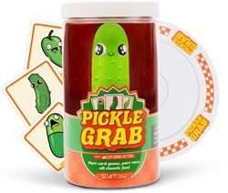 Exploding Kittens juego de cartas Pickle Grab - juego familiar rápido y divertido