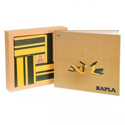 Tablas de construcción de madera Kapla 40 Lamas amarillo/verde
