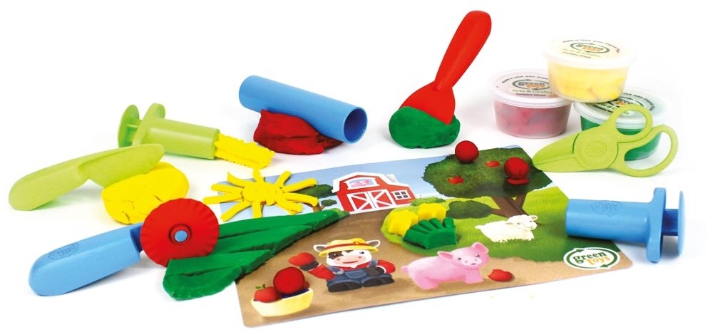Green Toys Set de Plastilina y Herramientas para Masa