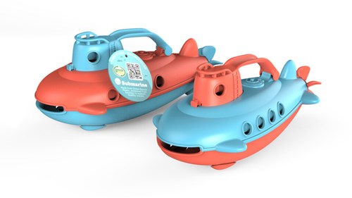 Green Toys submarino juguete de material reciclado - educativo