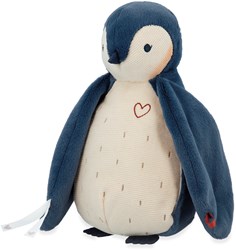 Kaloo peluche pingüino azul con white noise y grabadora