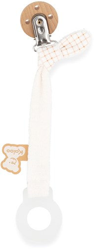Kaloo portachupete crema - accesorio para bebés práctico-3