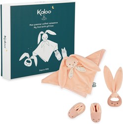 Kaloo caja regalo nacimiento juguete Lapinoo melocotón multicolor