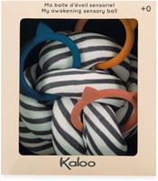 Kaloo pelota sensorial - pelota de tela para bebé con aros de silicona - multicolor-2