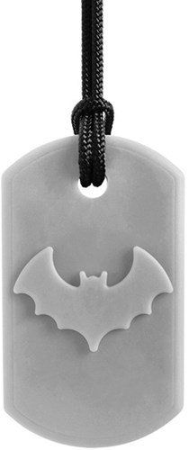 Ark Therapeutics collar mordedor Bat Bite gris juguete sensorial
