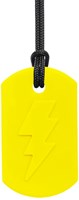 Ark Therapeutics collar mordedor juguete Bolt Bite Lightning amarillo