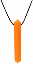 Ark Therapeutics collar mordedor joya sensorial para niños y adultos - naranja