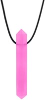 Ark Therapeutics collar mordedor juguete sensorial rosa para niños