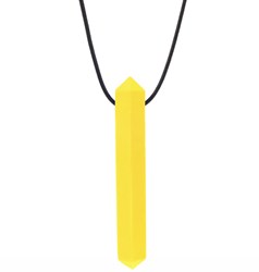 Ark Therapeutics collar mordedor joya sensorial amarilla para todas las edades