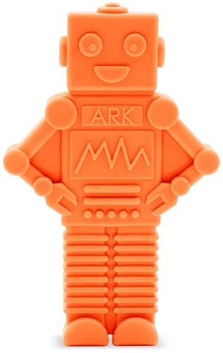 Ark Therapeutics juguete mordedor robot MEGA RoboChew naranja XXT